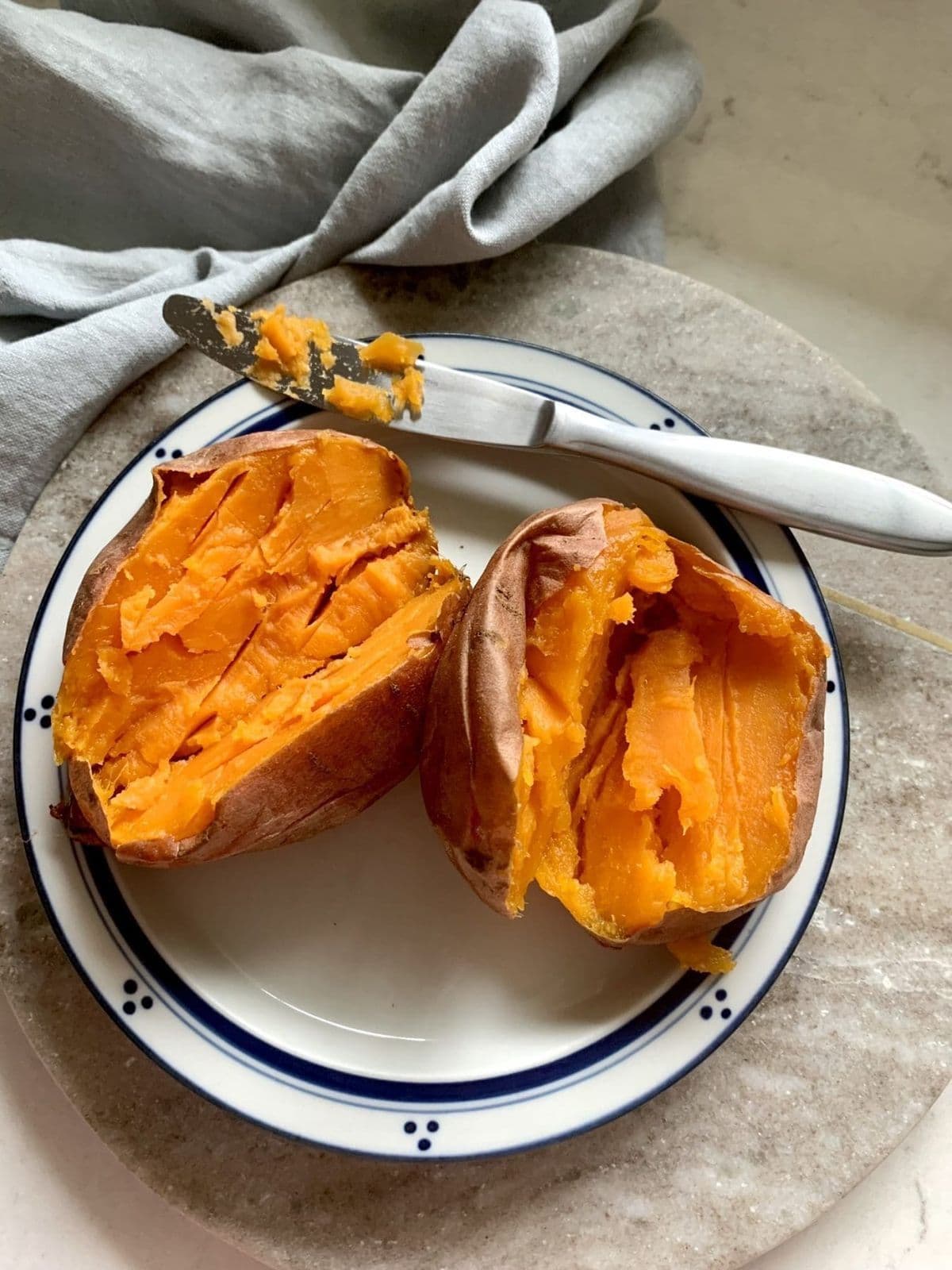 Mbatata (Roasted Sweet Potatoes)